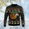 Sloth Mandala No Hurries No Worries Knitted Ugly Christmas Sweater