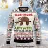 Sloth Lover Knitted Ugly Christmas Sweater