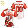 NFL Cleveland Browns Full Printing Baseball Jersey