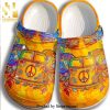 Knitting Personalized Full Printing Unisex Crocs Crocband Clog