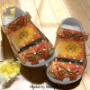 Hippie Crocband Clog A Beautiful Picture Full Printed Crocs Crocband In Unisex Adult Shoes