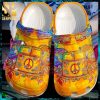 Hippie Crocband Clog Hippie Symbol New Outfit Unisex Crocs Crocband Clog