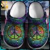 Hippie Crocs Crocband 3 All Over Printed Crocs Crocband