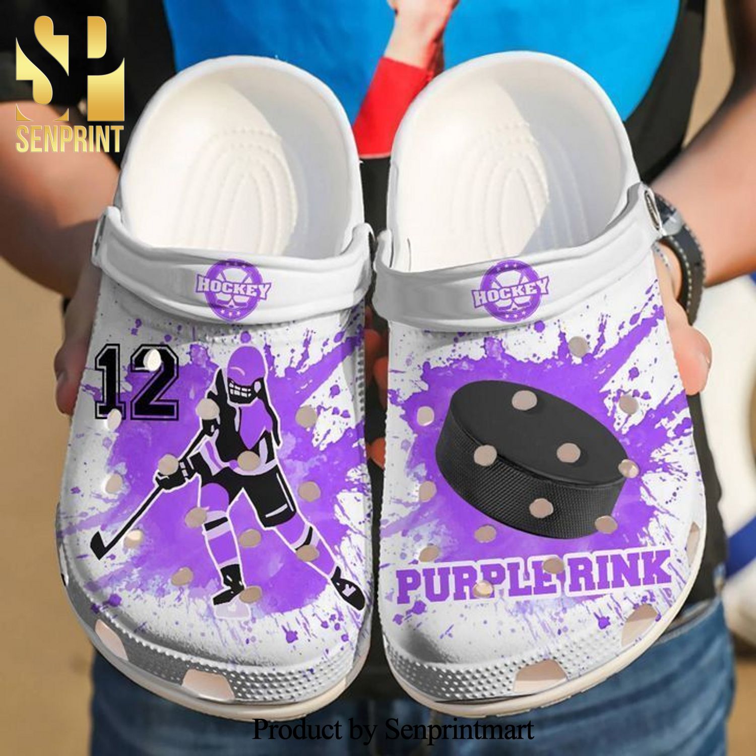 Hockey Personalized Girl Hypebeast Fashion Crocs Shoes