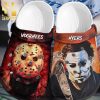 Horror Movies Chucky Pennywise Michael Myers Freddy Krueger Jason Voorhees Street Style Crocs Classic