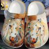 Horse Leather Full Printed Crocs Crocband