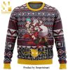 Shoot For The Stars Merry Christmas Knitted Ugly Christmas Sweater