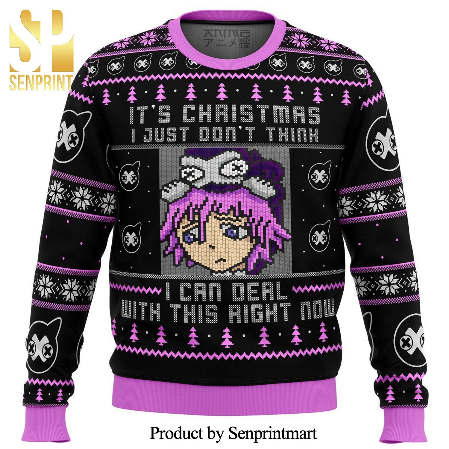 Soul Eater Crona Deal With This Manga Anime Premium Knitted Ugly Christmas Sweater