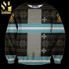 Space Invaders Premium Knitted Ugly Christmas Sweater