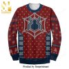 Spider-Man Symbol Marvel Knitted Ugly Christmas Sweater