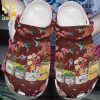 Hummingbirds Hippie Girl Vintage Floral Bird Crocband Clogs Gift Idea Full Printing Crocs Unisex Crocband Clogs