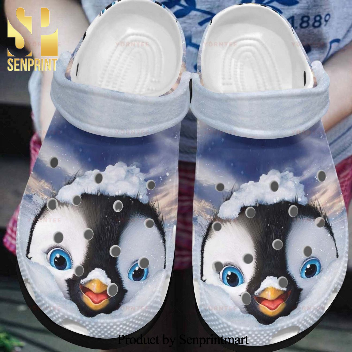 I Love Penguin Style For Men And Women Gift For Fan Classic Water Crocs Crocband