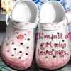 Im Just A Sweetheart With Temper Gift For Lover Street Style Unisex Crocs Crocband Clog