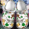 Irish Cat Rainbow 3D Crocs Crocband Clog