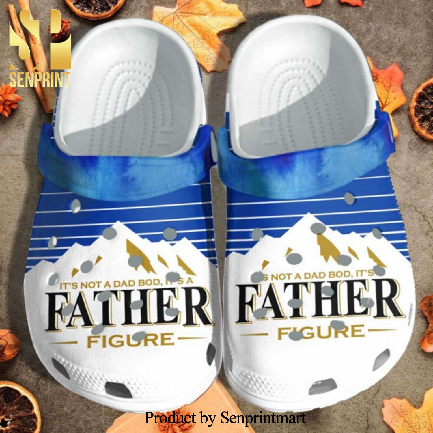 It’S Not A Dad Bod Funny Busch Beer Crocband Clogs Rubber Crocs Crocband Adult Clogs