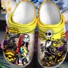 Jack Skellington Character The Nightmare Before Christmas Cartoon And Zero Gift Crocs Crocband Adult Clogs