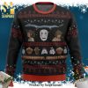 Spirited Away No Face Premium Manga Anime Knitted Ugly Christmas Sweater