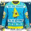 SpongeBob SquarePants Tis The Season To Be Spogy Knitted Ugly Christmas Sweater