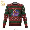 Spongebob Squarepants Tis The Season To Be Spongy Knitted Ugly Christmas Sweater