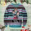 Squid Game Main Characters Knitted Ugly Christmas Sweater