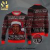 Stanley Hudson Basketball Secret Weapon The Office Knitted Ugly Christmas Sweater