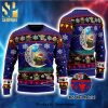 Squirtle Pokemon Poster Knitted Ugly Christmas Sweater