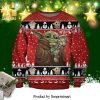 Star Wars Baby Yoda Get In Loser Knitted Ugly Christmas Sweater – Black