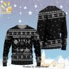 Sooshi Mango Dashing Through The No Knitted Ugly Christmas Sweater – Black