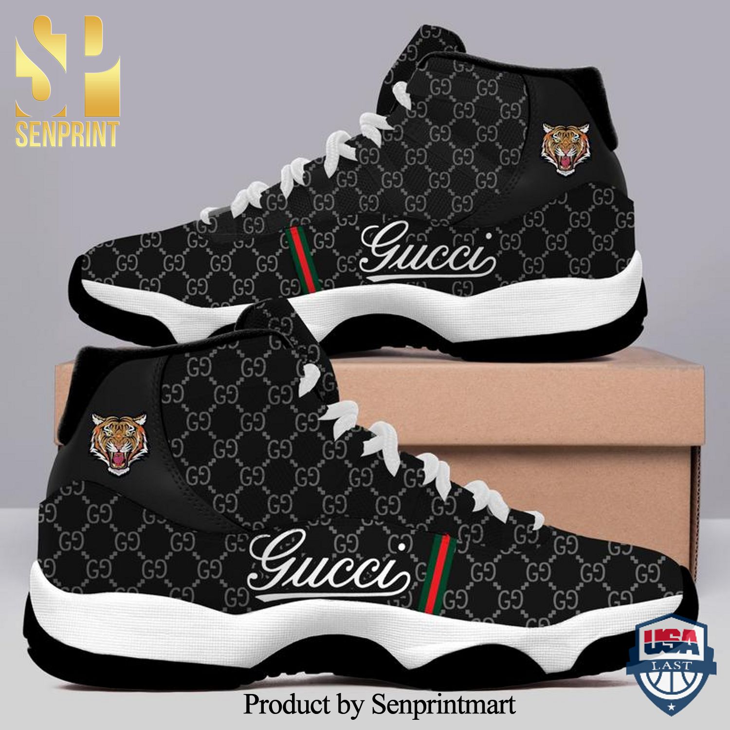 Gucci Hot Fashion 3D Air Jordan 11