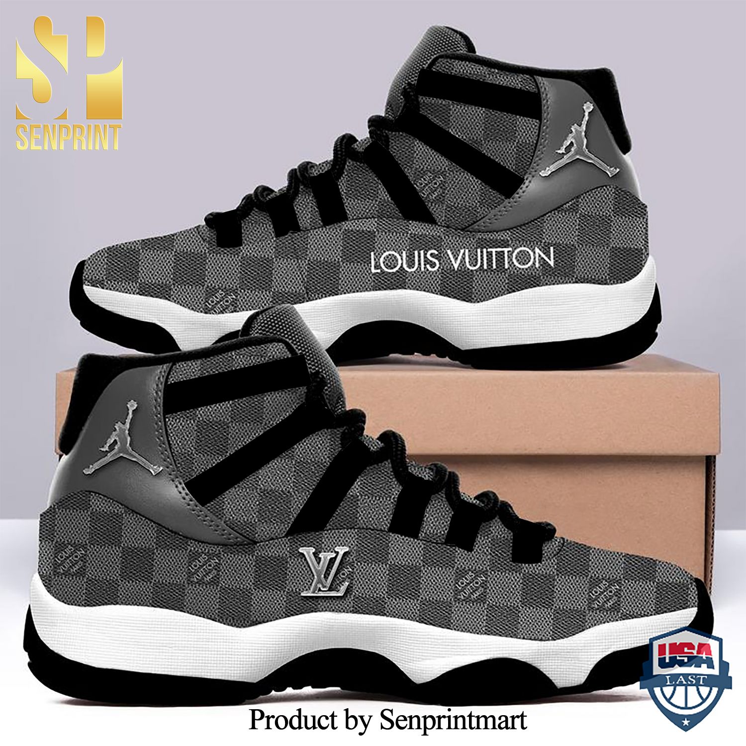 Louis vuitton Full Print Air Jordan 11