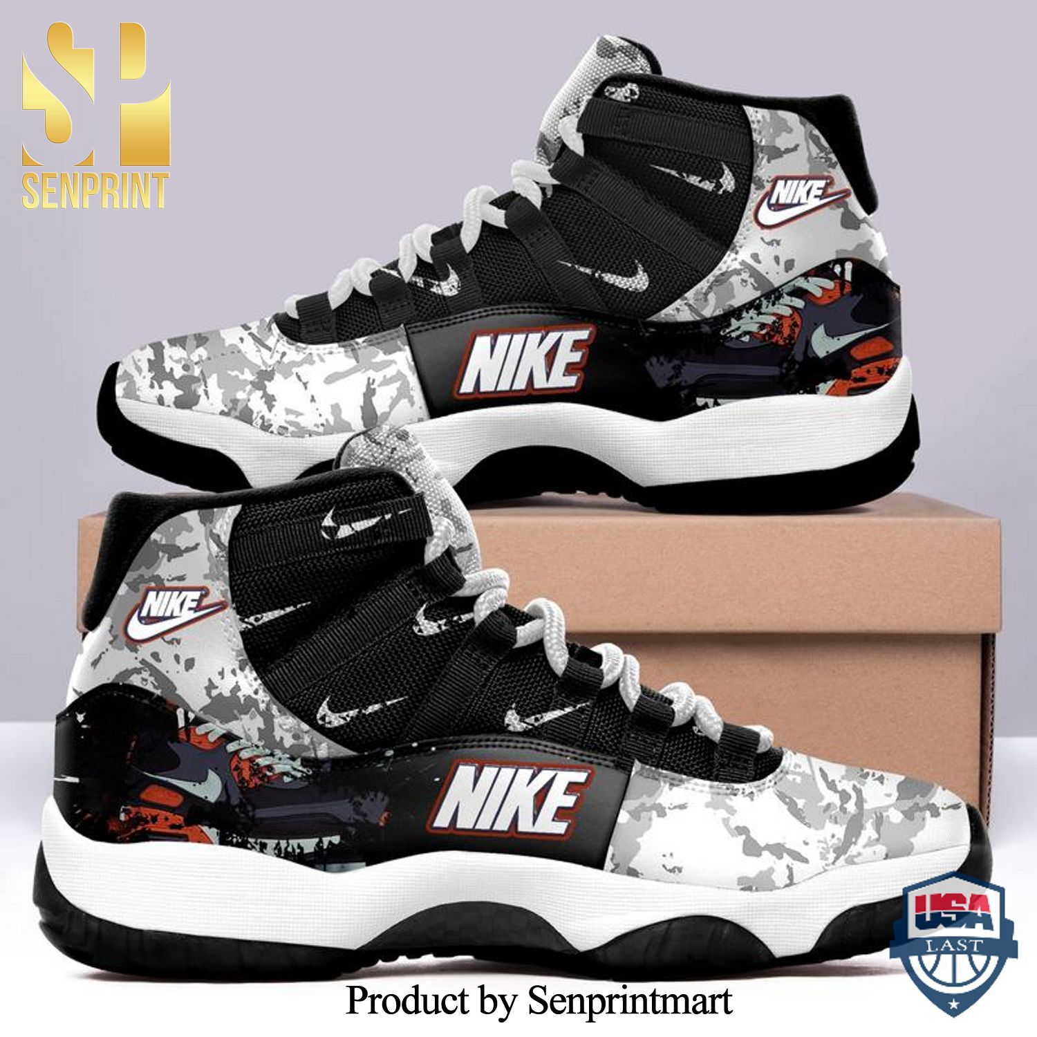 Nike tie dye sneaker New Version Air Jordan 11