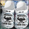 Just An Ordinary Demi Dad Crocband Clogs All Over Printed Crocs Crocband Clog