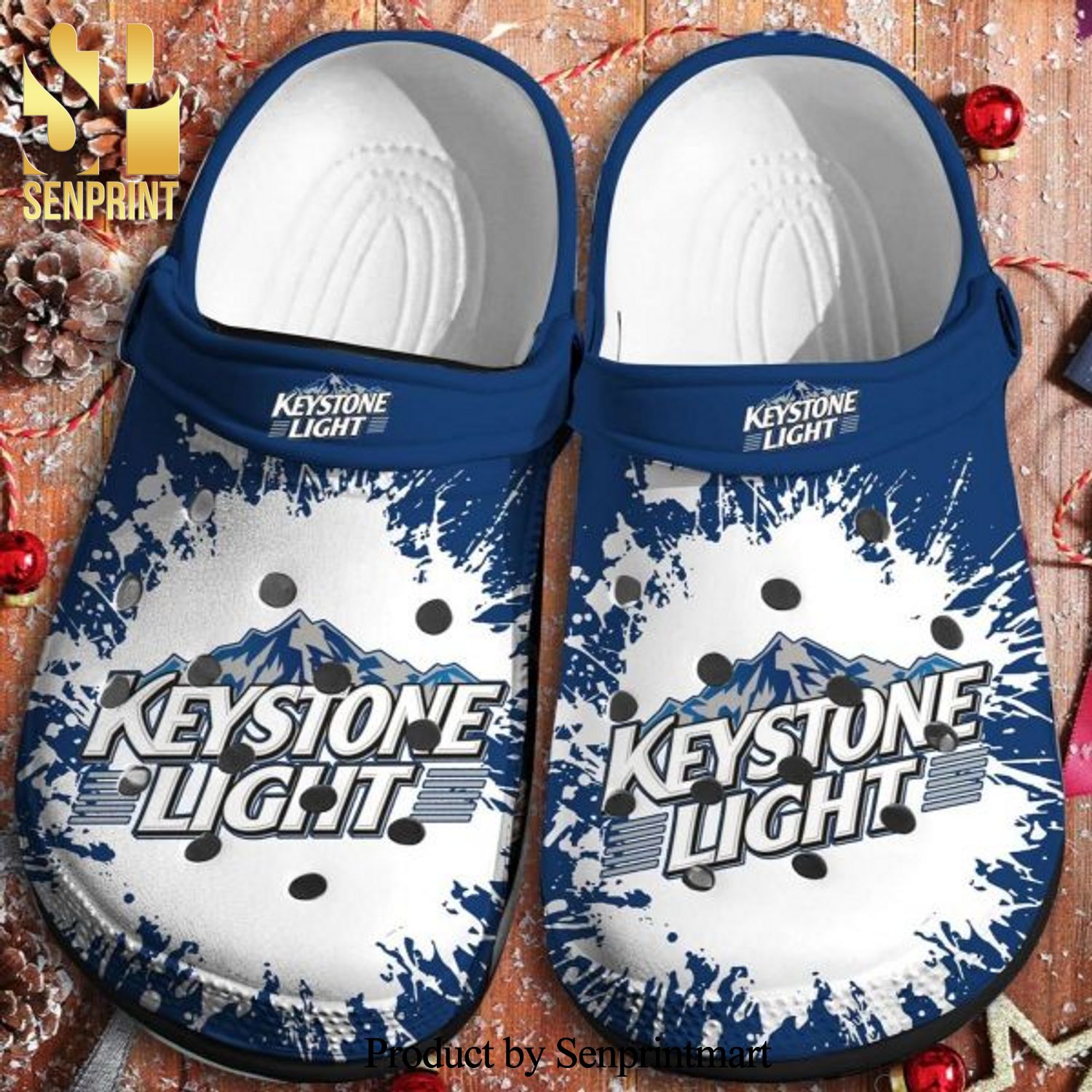 Keystone Light Beer Drinking Crocband Clogs Gift Idea Full Printing Unisex Crocs Crocband Clog