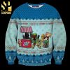 Starbucks Green Knitted Ugly Christmas Sweater