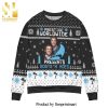 Step Brothers Prestige Worldwide Presents Boats ‘N Hoes Knitted Ugly Christmas Sweater – Red