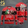 Stitch Mele Kalikimaka Disney Premium Knitted Ugly Christmas Sweater