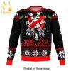 Straw Hat Crew Silhouette One Piece Manga Anime Knitted Ugly Christmas Sweater