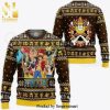 Straw Hat Pirate One Piece Manga Anime Knitted Ugly Christmas Sweater