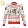 Studio Ghibli Characters Miyazaki Hayao Knitted Ugly Christmas Sweater