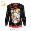 Studio Ghibli Characters Poster Knitted Ugly Christmas Sweater