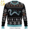 Studio Ghibli Kaonashi Spirited Away Miyazaki Manga Anime Knitted Ugly Christmas Sweater