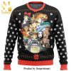 Studio Ghibli Light Premium Manga Anime Knitted Ugly Christmas Sweater