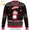 Studio Ghibli Miyazaki Squad Premium Manga Anime Knitted Ugly Christmas Sweater