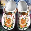 Lacrosse 14 Love Heart Full Printing Crocs Crocband Clog