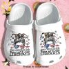 Let It Be Gnomies Hippie Old Guitar Gift For Lover Crocs Crocband