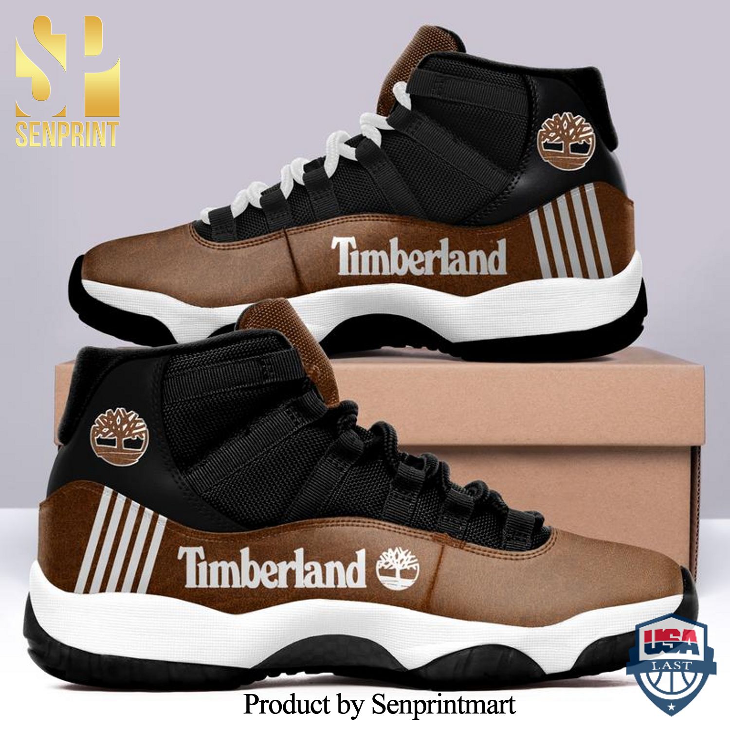 Timberland white line sneaker Combo Full Printing Air Jordan 11