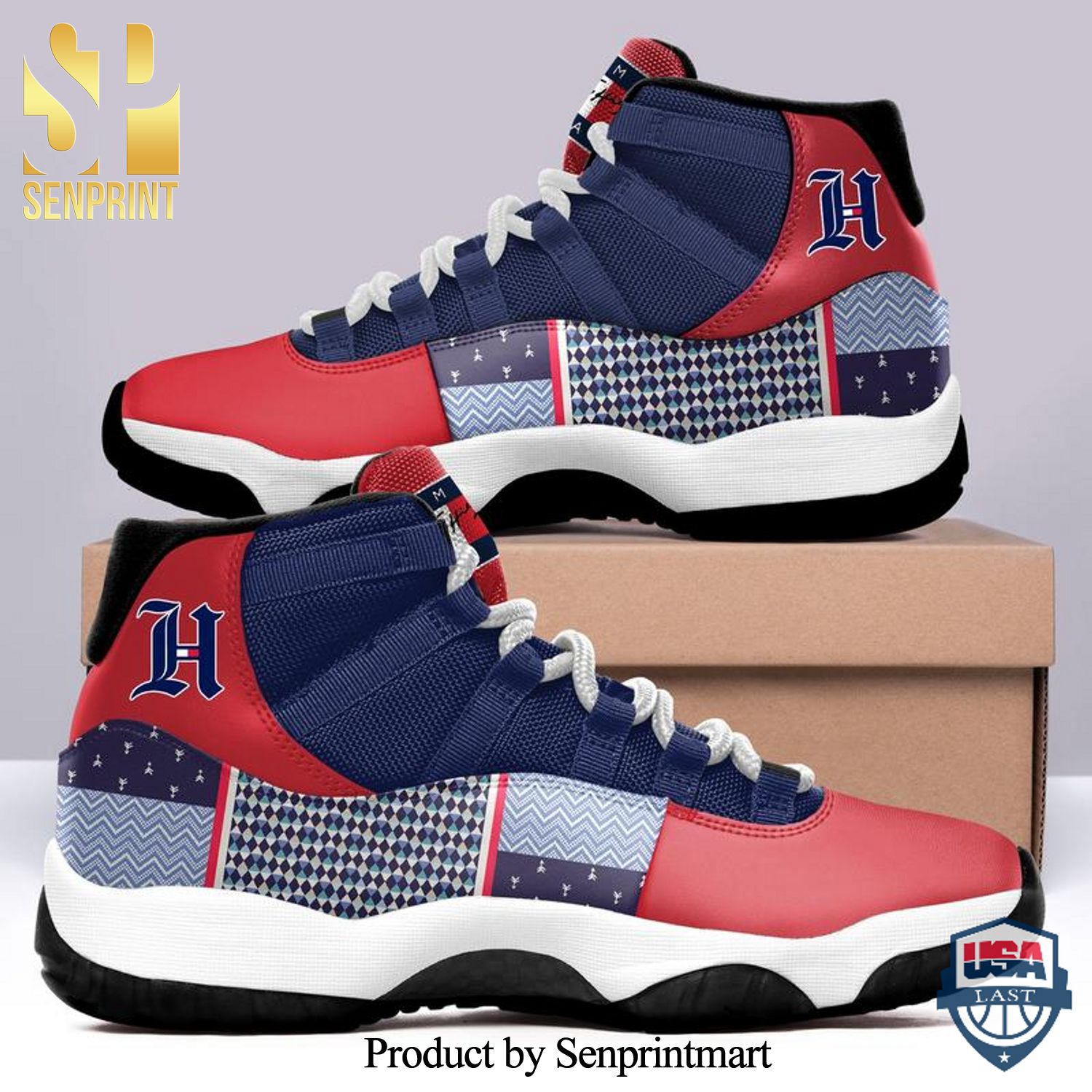 Tommy hilfiger pattern sneaker Hot Outfit All Over Print Air Jordan 11