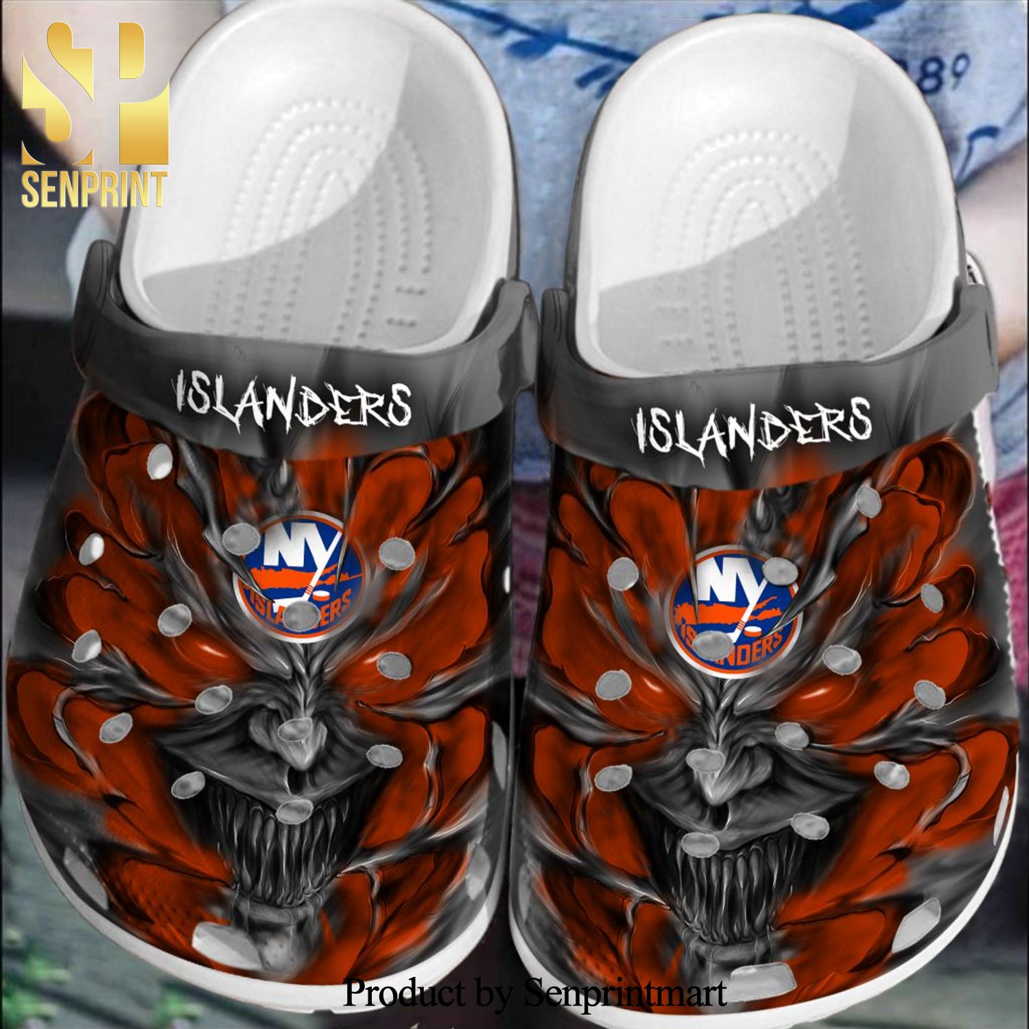 NHL New York Islanders Unisex Crocs Crocband Clog