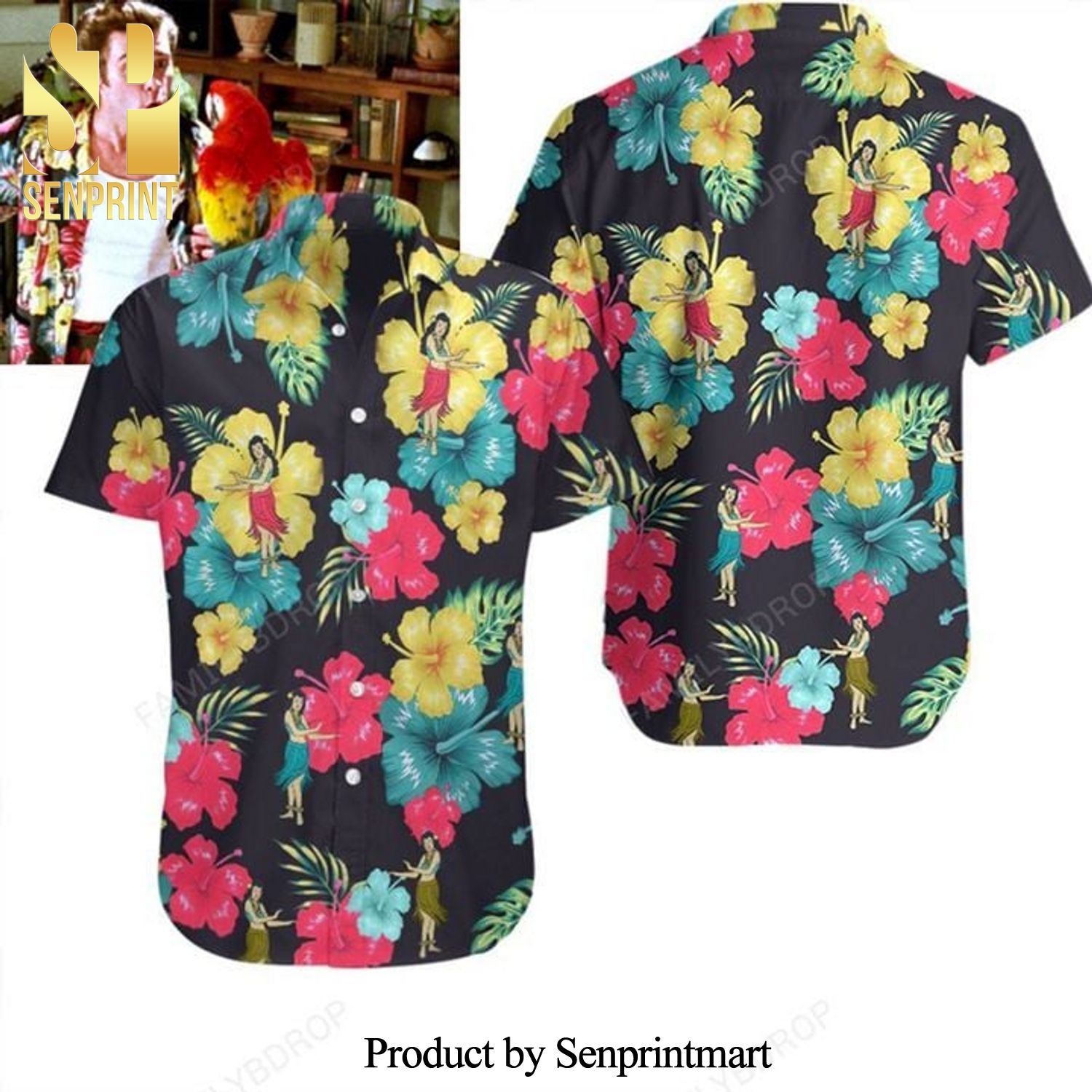 Ace Ventura Jim Carrey Summer Hawaiian Shirt