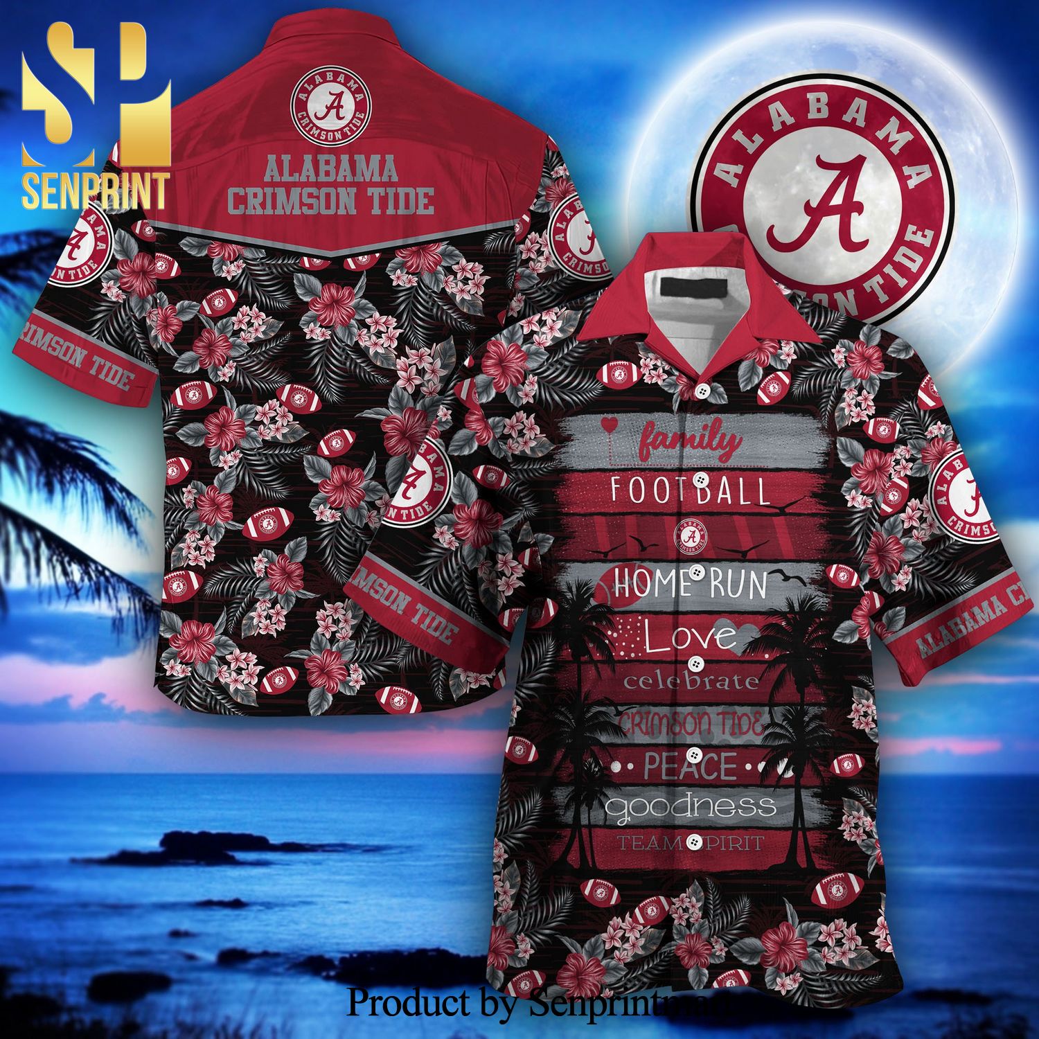 Alabama Crimson Tide Hawaiian Shirt New Gift For Summer